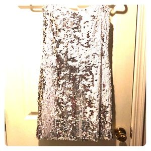 Sequins!!! White and Silver